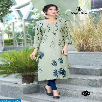 ladies flavour print world Wholesale ready made kurtis